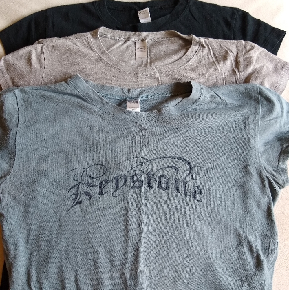 Lot (3) KEYSTONE COLORADO T Shirt 100% Cotton